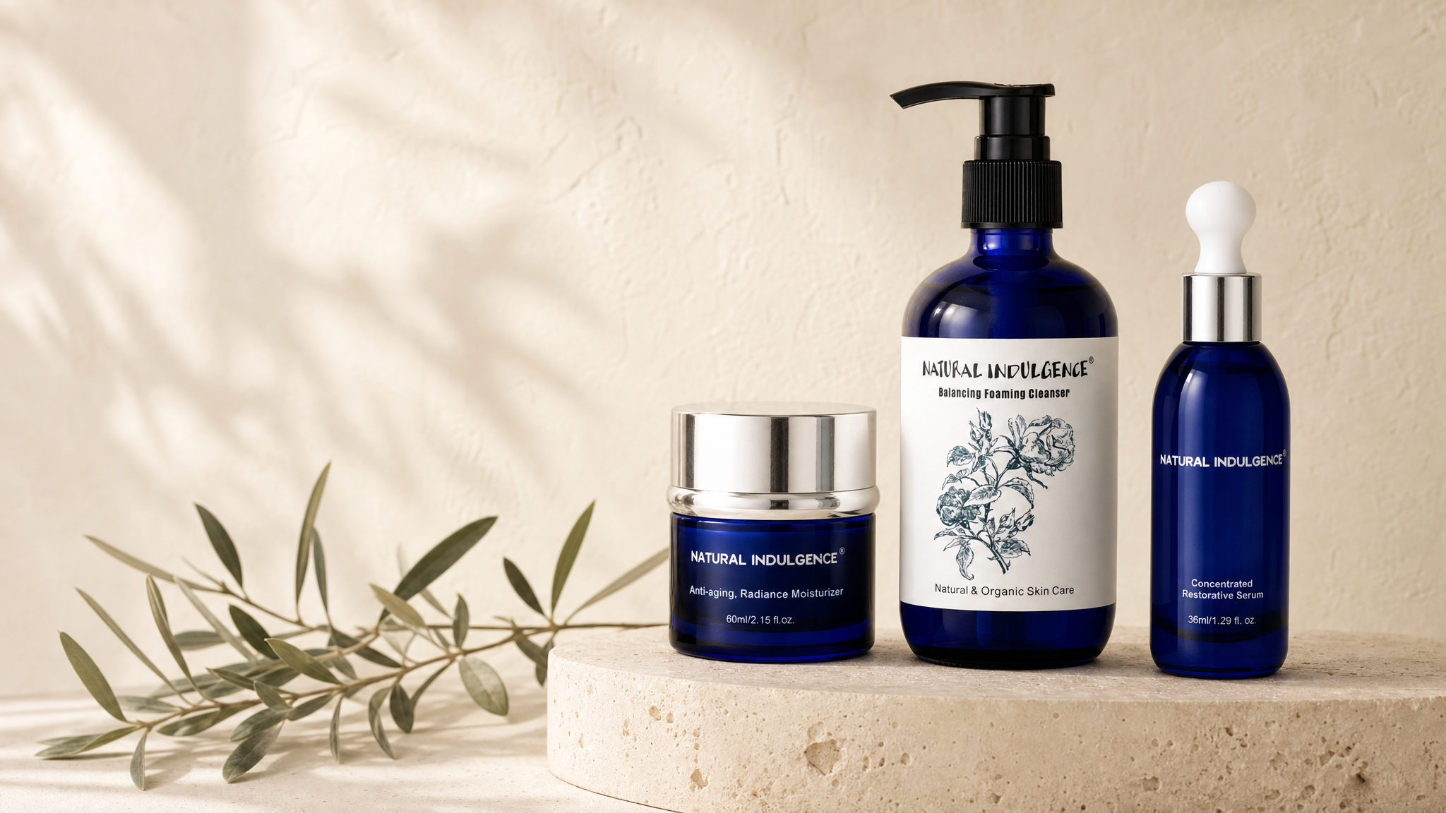 Natural Indulgence skincare collection